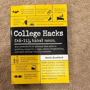 College Hacks Book by Keith Bradford